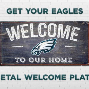 Eagles Welcome Plate