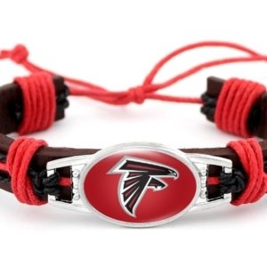 Falcons Leather Bracelet