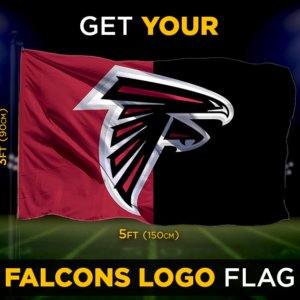 Falcons Logo Flag