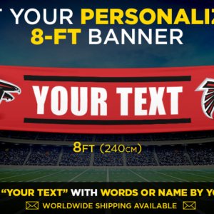 Falcons Personalized Banner