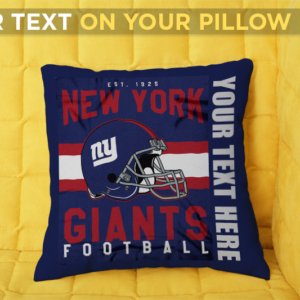 Giants Personalized Pillow Case