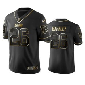 Giants Barkley Black Golden Edition Jersey