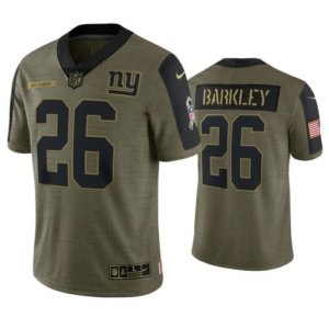 Giants Barkley Olive Limited Jersey