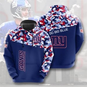 Giants Camo Colored Hoodie