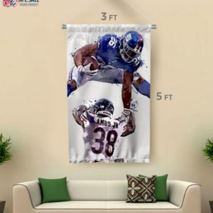Giants Saquon Barkley Flag