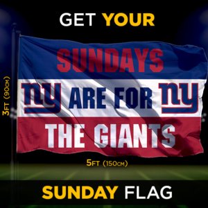 Giants Sunday Flag