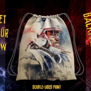 Patriots player backpack
