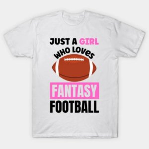Girl Who Loves Football T-Shirt (Set of 2)