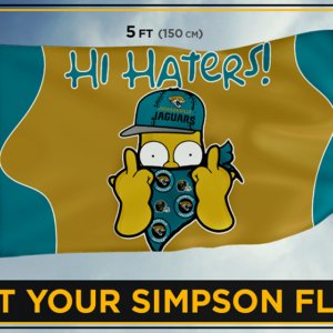 Jaguars Simpson flag