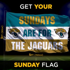 Jaguars Sunday Flag
