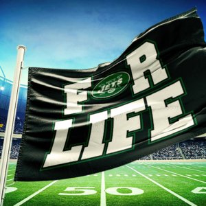 Jets for life flag
