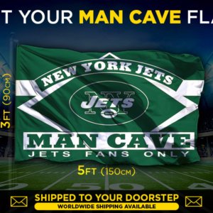 Jets man cave flag