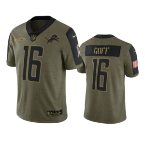 Lions Goff Olive Limited Jersey