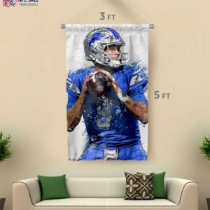 Lions Matthew Stafford Flag