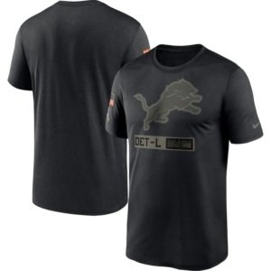 Lions Salute to Service Black Shirt