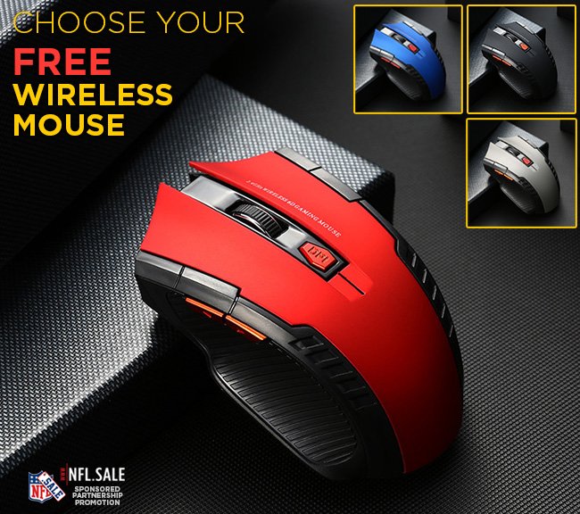 Multi-functional Wireless Mouse – Football Fanzone