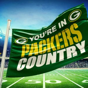 Packers Country Flag