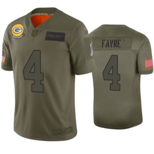 Packers Favre Salute to Service Jersey