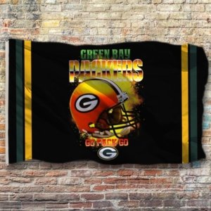 Packers Go Pack Go Flag