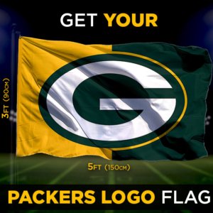 Packers Logo Flag