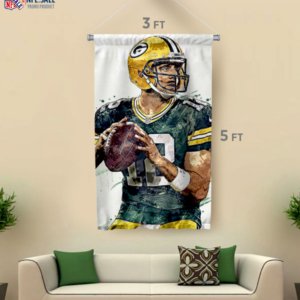 Packers Aaron Rodgers Flag