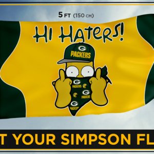 Packers Simpson flag