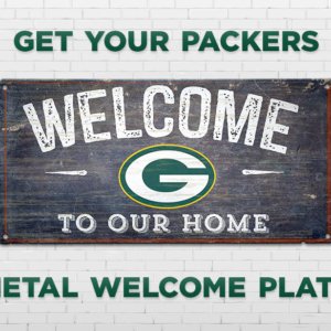 Packers Welcome Plate