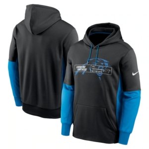 Panthers Black Performance Hoodie