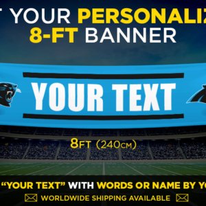 Panthers Personalized Banner