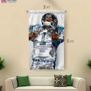 Panthers Cam Newton Flag