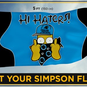 Panthers Simpson flag