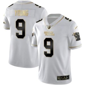 Panthers Young White Golden Jersey