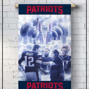 Patriots artwork flag