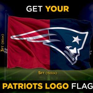 Patriots Logo Flag