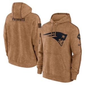 Patriots 2023 Salute To Service Pullover Hoodie