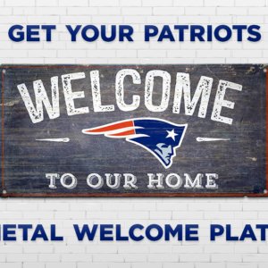 Patriots Welcome Plate
