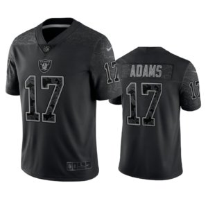 Raiders Adams Black Reflective Jersey