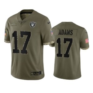 Raiders Adams Salute to Service Jersey