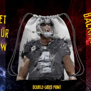 Raiders player backpack