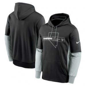 Raiders Black Performance Hoodie
