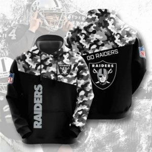 Raiders Camo Colored Hoodie