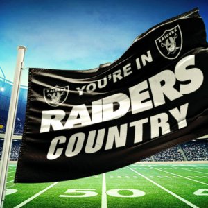 Raiders Country Flag