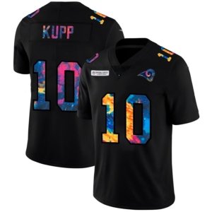 Rams Kupp Black Multicolor Jersey