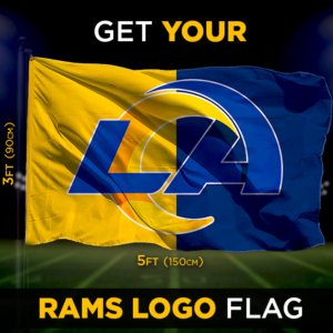 Rams Logo Flag