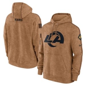 Rams 2023 Salute To Service Pullover Hoodie