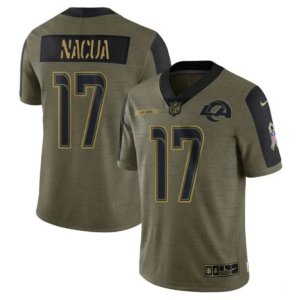 Rams Nacua Olive Limited Jersey