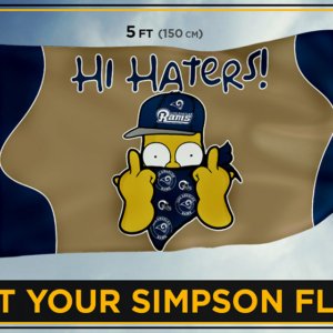 Rams Simpson flag