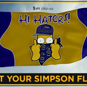 Ravens Simpson flag