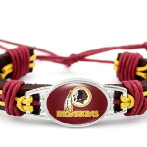 Redskins Leather Bracelet