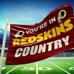 Redskins Country Flag